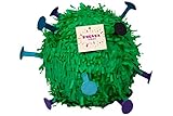 Trendario Pinata Virus, Ideal zum Befüllen mit Süßigkeiten und Geschenken - Piñata für Kindergeburtstag Spiel, Geschenkidee, Partysp