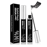 Wimpernserum Augenbrauenserum mit Hyaluronsäure,Natürlichen Wimpernpflege,Eyelash Growth Serum für Stärkere und Schnelle Wimpernwachstum Wimpern Booster für Mehr Länge Dichte Eyelash in 4-6 Wochen5