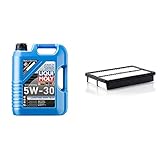 LIQUI MOLY 1137 Longtime High Tech Motoröl, 5W-30, 5 L & Original MANN-FILTER C 27 019 - Luftfilter - für PKW