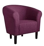 FORTISLINE Clubsessel Loungesessel Cocktailsessel Monaco 2' Sawanna Violett W364 14