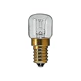 Osram,2 x Packung Osram 15w 230v E14 SES Kleiner Schraubverschluss Ofen Appliance-Lampe für zu Hause Backöfen, Himalaya-Salz-Lampen, Kühlschränke, Mikrowellen,