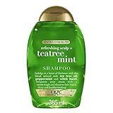 OGX Tea Tree Clarifying Shampoo für fettiges und fettiges Haar, 385