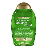 OGX Tea Tree Clarifying Shampoo für fettiges und fettiges Haar, 385