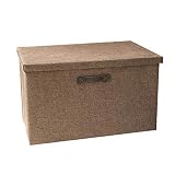 YUZZZKUNHCZ Aufbewahrungskorb, Haushaltsschachtel mit großem Kapazität, Stoff-Finishing-Box, Oxford-Tuch-Speicher-Schrank, Faltbarer Aufbewahrungstasche, Kleiderbox, s/m/l, DREI Größen,