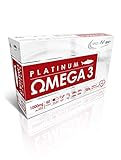 IronMaxx Platinum Omega 3 Fischöl-Kapseln hochdosiert, 60 Stück (1er Pack)