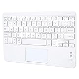 Bluetooth-Touchpad-Tastatur, 9 Zoll Tragbares Bluetooth-Touchpad Ultraflache Bluetooth-Tastatur Standby für 60 Tage Multifunktionstastatur mit vollständigen Tasten und T