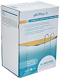 BAYROL pH-Plus Granulat 1,5 kg zur pH-Wert-Korrektur - sehr einfache Dosierung - 3 x 500 g Dosierbeutel - einfache Dosierung - leichtlöslich - pH-Regulierung, Weiß