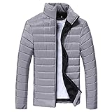 NNGOTD Mantel Herren lang Kapuze Herren Jacke Winter lang wasserdicht Herren Parka blau Jacke Herren Winter Sweatshirt Herren Bedruckt Sweatjacke Herren W