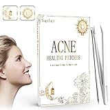 252 Pcs Akne Pickel Patch, Tag & Nacht besteht Sie 2-in-1-Akne Absorbierende Pickel Pflaster Unsichtbare Wirksame Hydrokolloid-Akne Pickel Pflaster Wasserdichte und Atmungsaktive Akne Pickelp