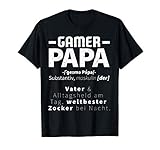 Herren Gaming Zocken Gamer Games Spielen Zocker Videospiel Gamepad T-S