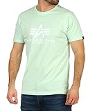 ALPHA INDUSTRIES Herren Basic T-Shirt, Mint, XXL