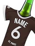 Generic PERSONALISIERTES Trikot passend für FC ST. Pauli Trikot Fans | offizieller trikotkühler Fanartikel by SUPER-Trik