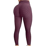 LAIYIFA Berühmte TIK Tok Damen-Yogahose mit hoher Taille, Bauchkontrolle, Bauchweg-Leggings, Workout, Laufen, Butt Lift, Strumpfhose, High Stretch, Yoga Fitness Shorts Gr. Large, 12#