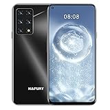 Hafury GT20 Smartphone ohne Vertrag 128GB Handy, 8GB RAM, 48MP Kameras, 6,4 Zoll, 4G-LTE, NFC, OTG, 4200 mAh Akku, Schw