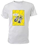 Cartoon Lost Bienen T Shirt, wo sind wir?, weiß - Größe: 5-6 J