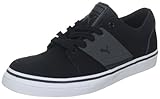 PUMA Men's El Ace 2 Nubuck Leather Sneaker,Black/Dark Shadow, 4.5 D US