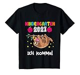 Kinder Kindergarten 2021 Ich Komme! Faultier T-S