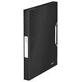 Leitz 39560094 Ablagebox Style Ablagebox Style, A4, PP, 30mm, satinschw