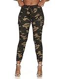 V.I.P. JEANS Damen Slim Fit ärmellos Denim Strampler Shorts Zip Up - mehrfarbig - X-Groß