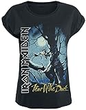 Iron Maiden Fear of The Dark Frauen T-Shirt schwarz/Used Look XXL 100% Baumwolle Band-Merch, B