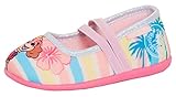 Paw Patrol Skye Mädchen Hausschuhe Kinder Slip On mit Gummibändern Ballettschuhe Ballerinas, Pink - Pastell-Regenbogen - Größe: 27 EU