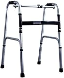 QIQIZHANG Wanderer für Senioren Rollstuhl Leichter Faltschaler mit Radkrutsch Rehabilitationsausrüstung mit Sitzrahmen Rollator Walker, dauerhafte Mob