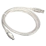 Cablecc iLink-Adapterkabel mit USB-Stecker auf 4-poligen Firewire-IEEE-1394-Stecker, für Sony DCR-TRV75E DV