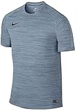 Nike Herren Flash COOL SS TOP EL Training T-Shirt, Grau/Schwarz, XL