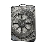 MBNGGAB Lenkradtafeln Anker Chains Laptop Hülle 13 Zoll Laptoptasche Wasserdicht Tragbar Laptop Männlich und Weib