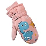 FDLK Sporthandschuhe Winter Wasserdichthandschuhe Damen Winterfingerlose Handschuhe Herren Langlaufhandschuhe Kinder Fingerlose Handschuhe Damen Winterfahrradhandschuhe Winter D