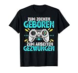 Gaming Zocken Konsole PS5 Geburtstag Gamer Geschenk T-S