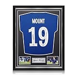 Exclusive Memorabilia Chelsea 2020-21 Trikot signiert von Mason Mount. Überlegener R