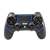 PS4 Wireless Controller, C200 Gamepad DualShock 4 Console for Playstation 4 Touch Panel Joypad with Dual Vibration Game Remote Control Joystick