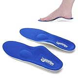 Walkomfy Orthopädische Einlegesohlen Fußbett mit Mittelfußstütze, Arch Support Schuheinlagen für Spreizfuß, Plattfuss, Senkfuß, Fersensporn, Hallux Valgus, Einlagen für Arbeitsschuhe Sp