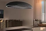Airforce Eclipse Insel-Lampenhaube mit Integra-System, 90 cm, Schw