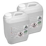 Nachfüllkanister (2 x 5 L) für Tobolin Horizontalsperre Injektionsflaschen – Verkieselungsmittel zur Mauerwerkstrockenlegung und Wasserschadensanierung - Hocheffektiv gegen aufsteigende Feuchtigk