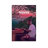 XFVS Frank Ocean Sunset Blonded Poster Poster dekorative Malerei Leinwand Wandkunst Wohnzimmer Poster Schlafzimmer Malerei 08x12inch(20x30cm)