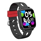 Bomow Fitness Tracker für Jungen Mädchen Teens, Kinder Smart Watch mit Schrittzähler, Herzfrequenz & Schlafmonitor, Stoppuhr, Wecker, Kalorienzähler, tolle Geschenke fü