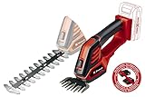 Einhell Akku-Gras- und Strauchschere GE-CG 18/100 Li-Solo Power X-Change (Li-Ion, 18 V, Schnittbreite Grasscherenmesser 100 mm, Schnittbreite Strauchscherenmesser 200 mm, ohne Akku und Ladegerät)