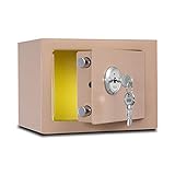 LJJL Tresore Tresore, Ganzstahl-Produktion Von Großraum-Schließfach-Schlüssel Kann Die Wand Oder Das Kabinett 17 × 23 × 17CM Betreten Geldschrank (Color : B)