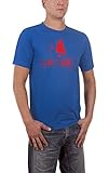 Touchlines Herren I Love Dexter Slimfit T-Shirt, Blau (Royal 09), X-Larg