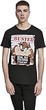 MERCHCODE Herren Taz T-Shirt Black XL