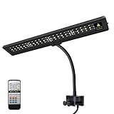 IREENUO LED Aquarium Beleuchtung, Aquarium Klemmleuchte mit Fernbedienung, Aquariumlampe für Reef Coral und Wasserp