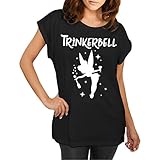 Frauen und Damen T-Shirt Trinkerbell Größe XS - 5XL