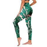 Leggings Sonojie Damen Leggings mit Hoher Taille Tik Tok High Waist Sport Leggings, Blickdichte Atmungsaktive Leggins mit T