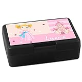 TTS TippTopShop Brotdose Prinzessin PERSONALISIERT mit Namen Lunchbox Brotbüchse Butterbrotdose für Kinder viele Farben viele M