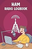 Ham Radio Log book: Radio Operator Frequency Book for Wave Frequency & Power Test - Notebook for Amateur Ham Radio Station - Gift for Ham Radio Org