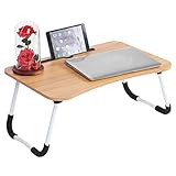 Laptop-Bett, Klapptisch zum Lesen, Frühstückstisch oder für Bett und Sofa, multifunktionaler T
