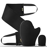 EVYTTA Selbstbräuner Handschuhe 3 Setz - Selbstbräuner Handschuh Setz mit Handschuh Selbstbräuner, Rückenapplikator, Finger Bräunung