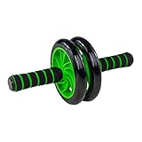 Jung & Durstig Original AB Wheel Bauchroller | Bauchmuskeltrainer | Fitnessgerät zur Stärkung der Bauchmuskulatur | Bauchtrainer ink